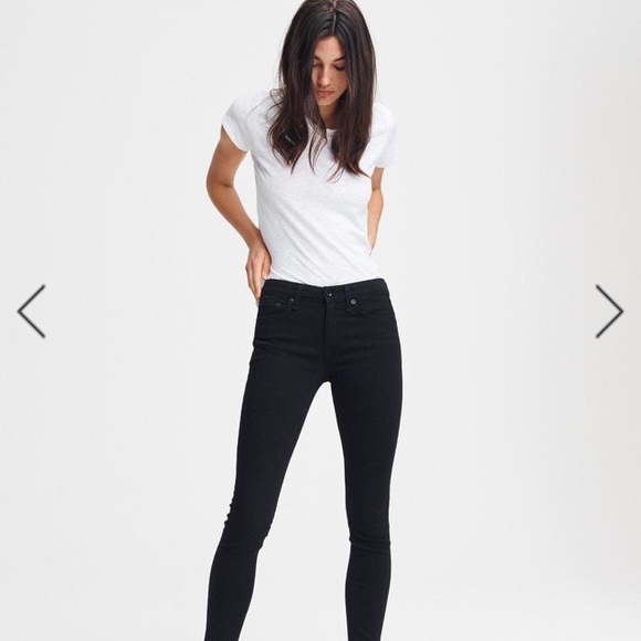 Rag & Bone Cat Mid-Rise Jeans - Picture 1 of 3